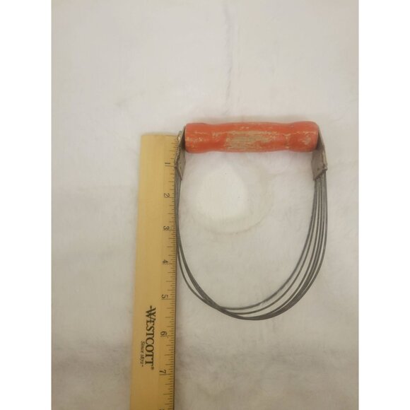 Vintage Pastry Cutter Androck USA with Orange Wood Handle - Picture 5 of 6